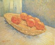 Vincent Van Gogh Still Life:Basket with Six Oranges (nn04) painting